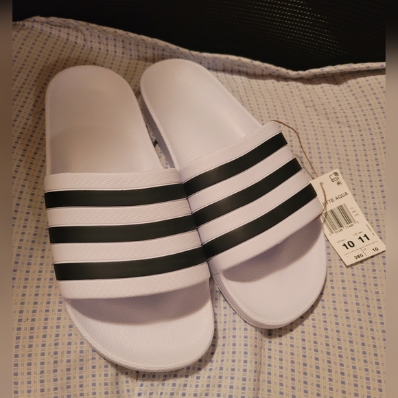 Adidas Adilette Aqua Slide Sandal - Women's Size 11 - Picture 2 of 5